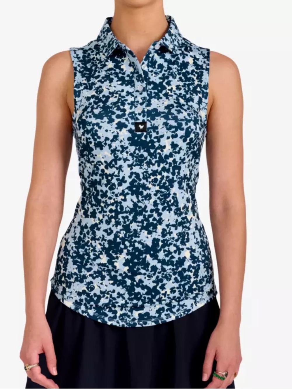 NWT Bad Birdie Sleeveless Polo